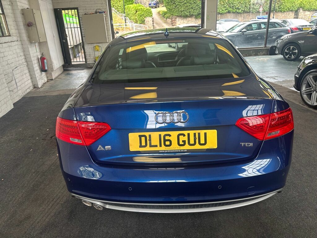 Audi A5 2.0 Tdi S Line Blue #5