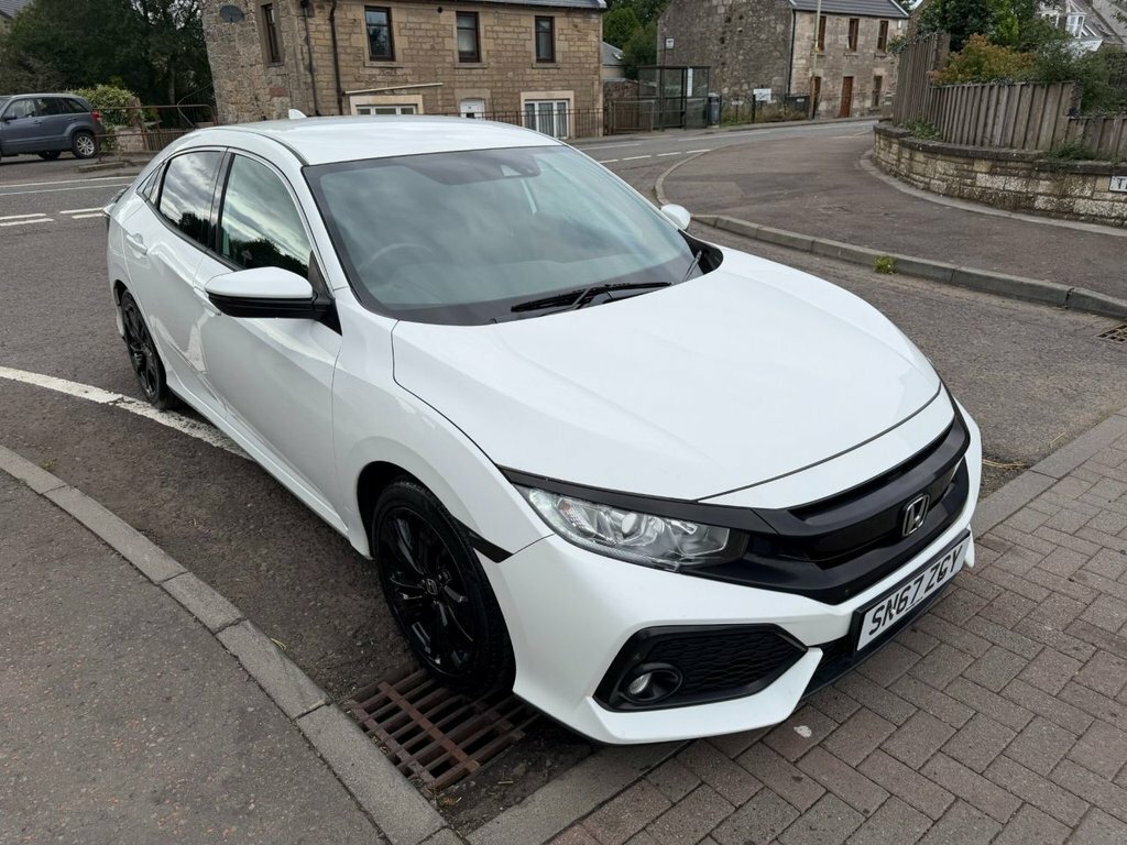 Honda Civic 1L Sr SN67ZGY White #4