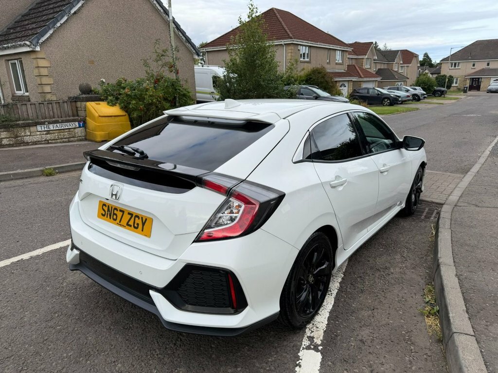 Honda Civic 1L Sr SN67ZGY White #5