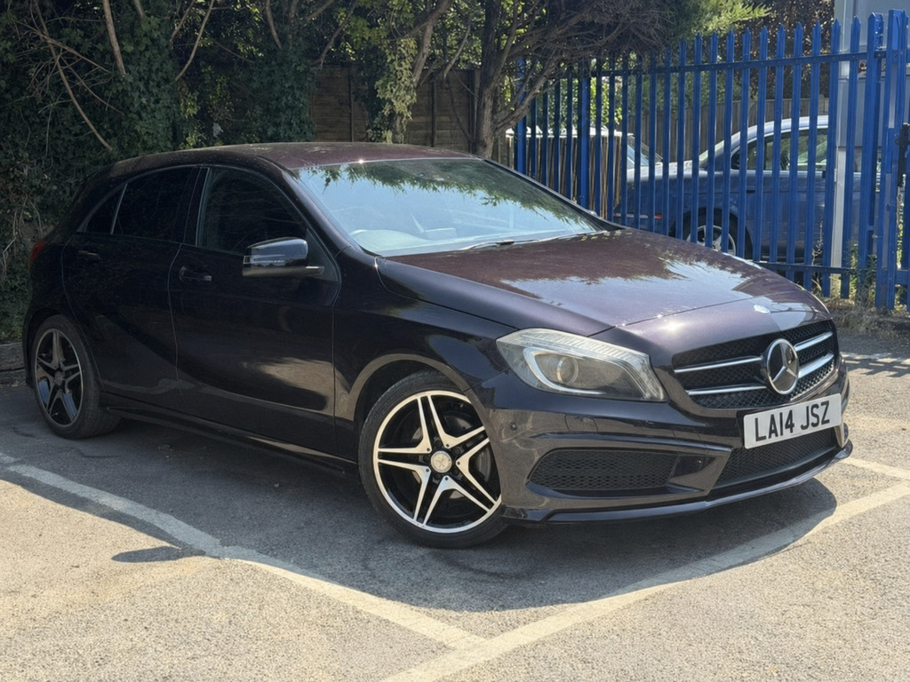 Mercedes-Benz A Class 1.6 A180 Sport Hatchback 7G-dct Euro 6 LA14JSZ Purple