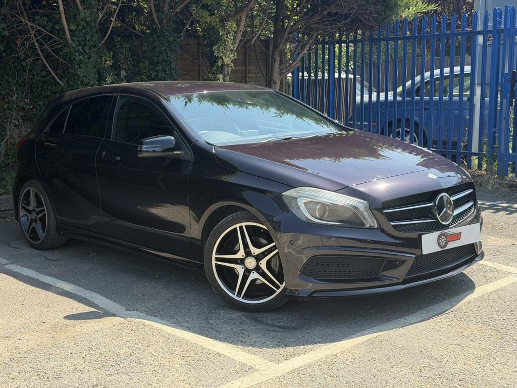 Mercedes-Benz A Class 1.6 A180 Sport Hatchback 7G-dct Euro 6 LA14JSZ Purple #2