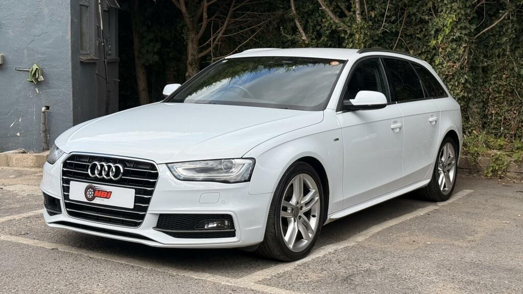 Audi A4 Avant 2.0 Tfsi S Line Estate Multitronic Euro White #3