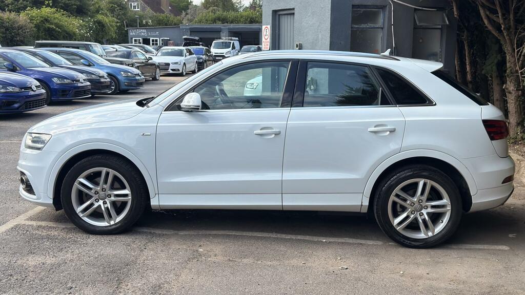 Audi Q3 2.0 Tfsi S Line Plus Suv S Tronic Quatt White #4
