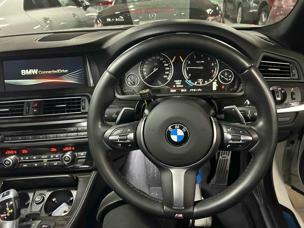 BMW 5 Series M Sport White #2