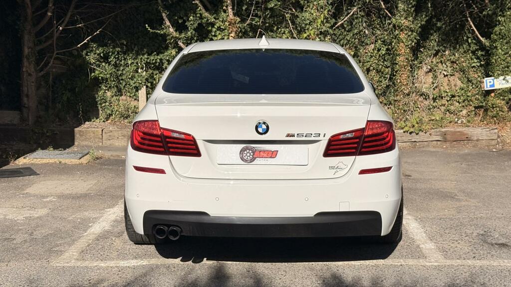 BMW 5 Series 2.0 520I M Sport Saloon Euro 6 S  White #5