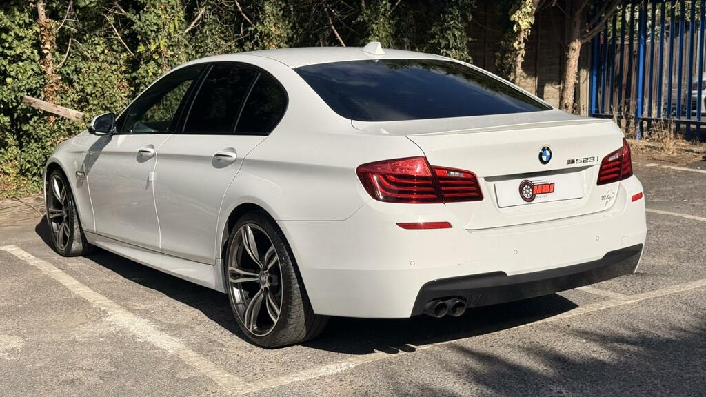 BMW 5 Series 2.0 520I M Sport Saloon Euro 6 S  White #4