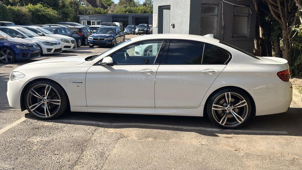 BMW 5 Series 2.0 520I M Sport Saloon Euro 6 S  White #2