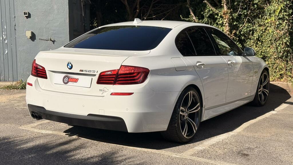 BMW 5 Series 2.0 520I M Sport Saloon Euro 6 S  White #6
