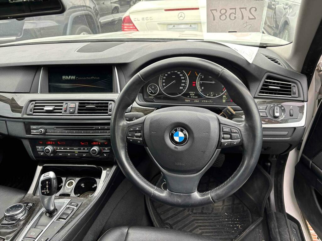 BMW 5 Series Se White #4