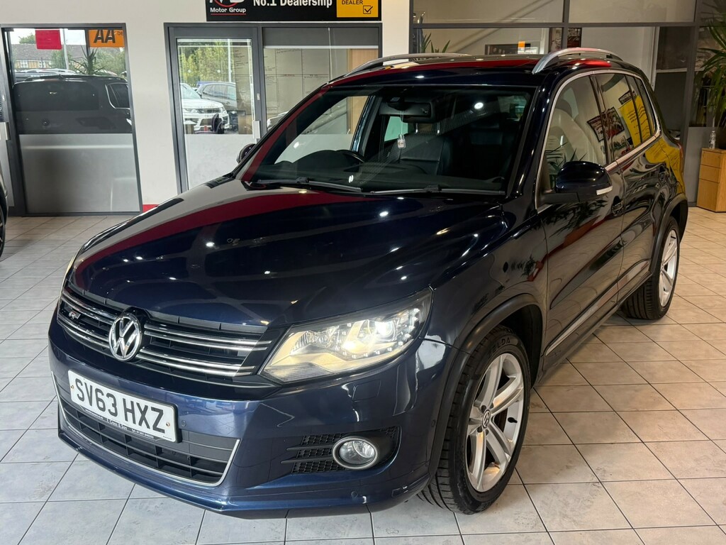 Volkswagen Tiguan 2.0 Tdi Bluemotion Tech R-line Blue #4