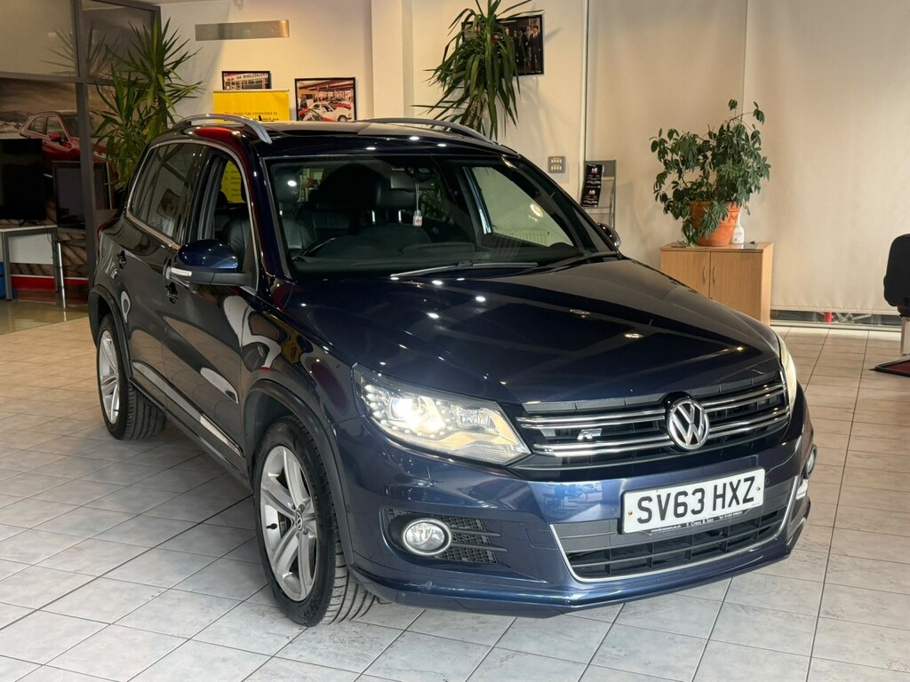 Volkswagen Tiguan 2.0 Tdi Bluemotion Tech R-line Blue #2