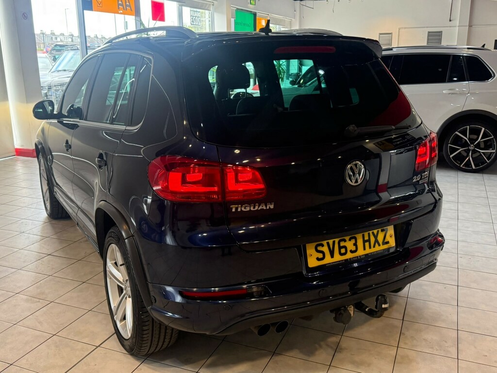 Volkswagen Tiguan 2.0 Tdi Bluemotion Tech R-line Blue #6