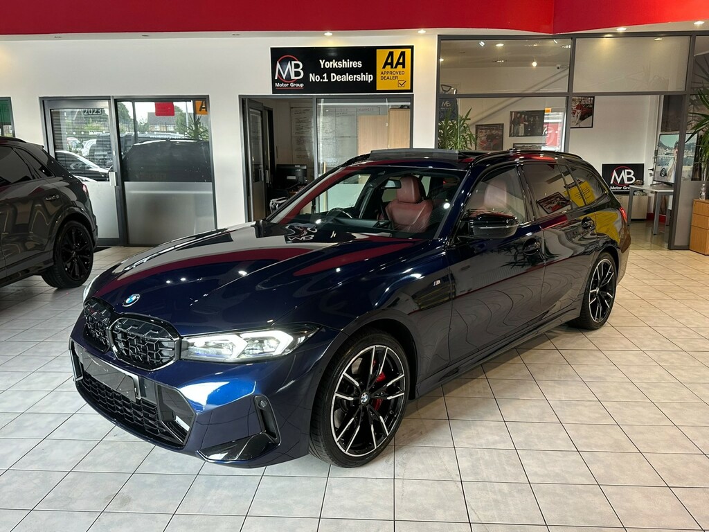 BMW 3 Series 3.0 M340i Xdrive Touring Blue #4