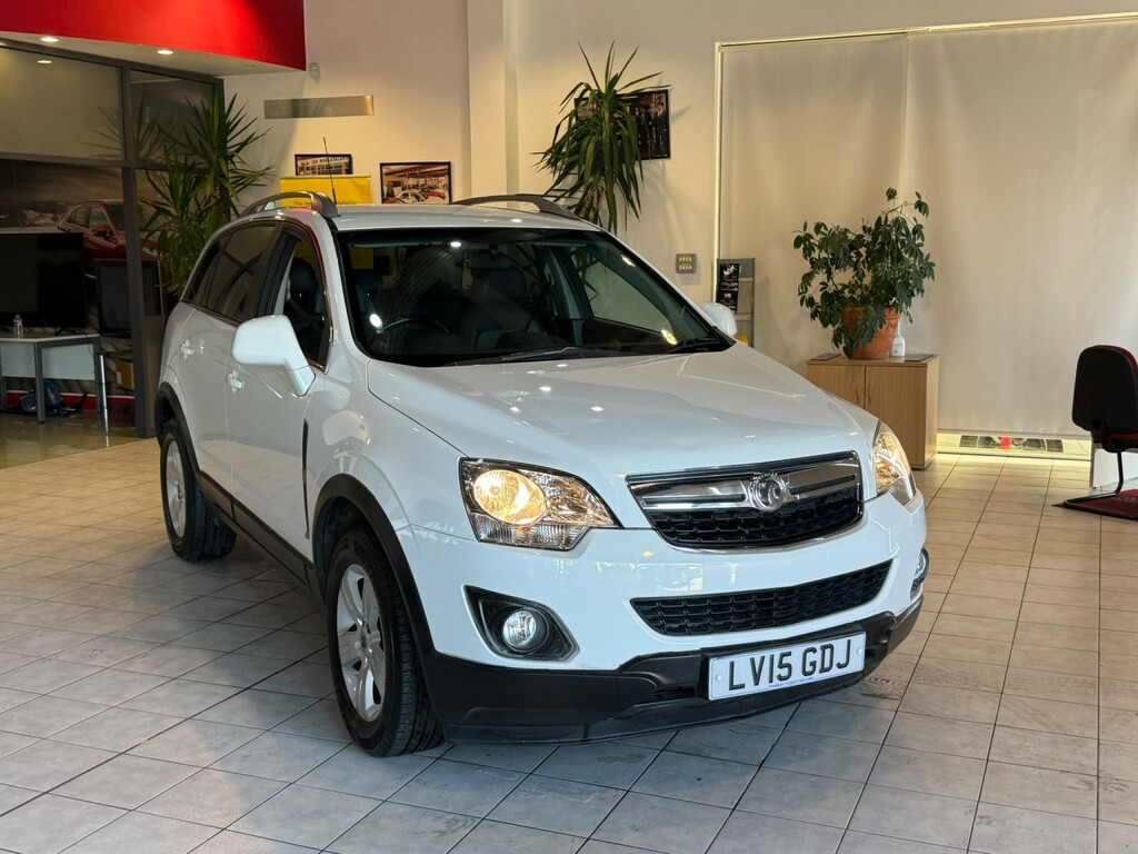 Vauxhall Antara 2.2 Cdti Exclusiv White #2