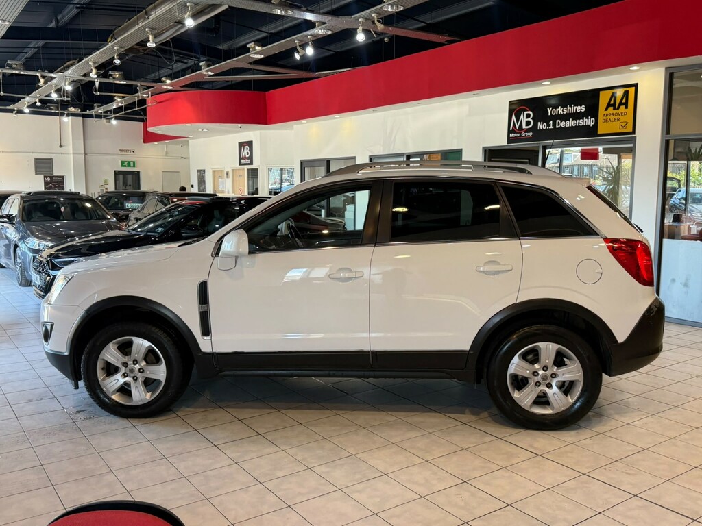 Vauxhall Antara 2.2 Cdti Exclusiv White #6