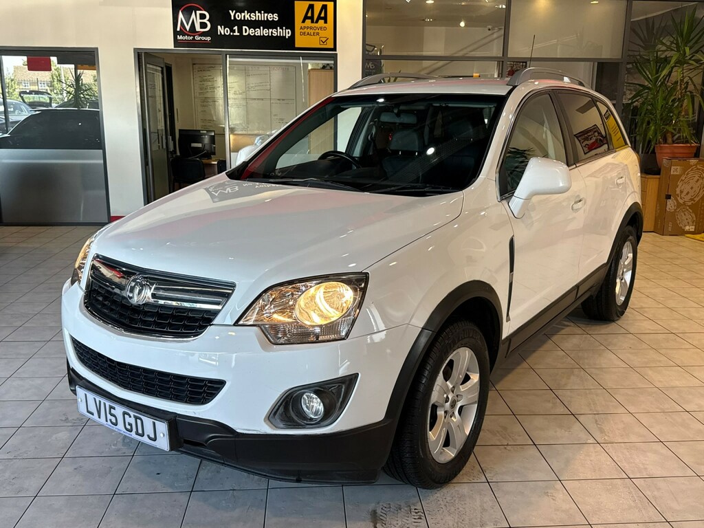 Vauxhall Antara 2.2 Cdti Exclusiv White #5