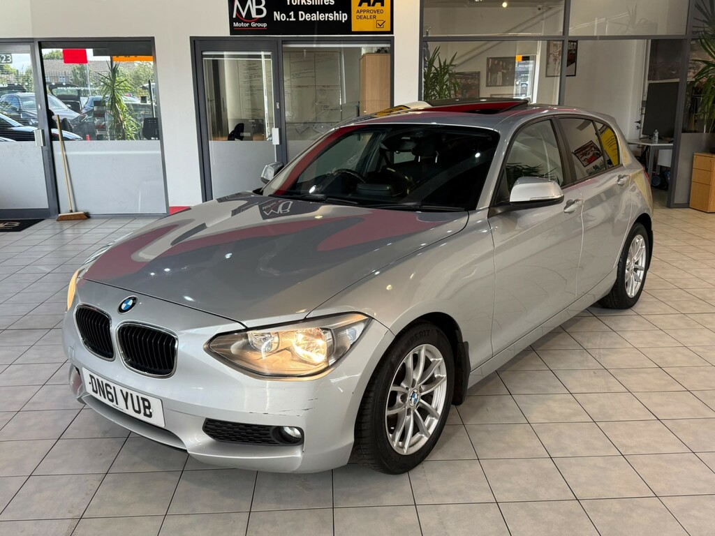 BMW 1 Series 2.0 118D Se Sport 5-Door Silver #5