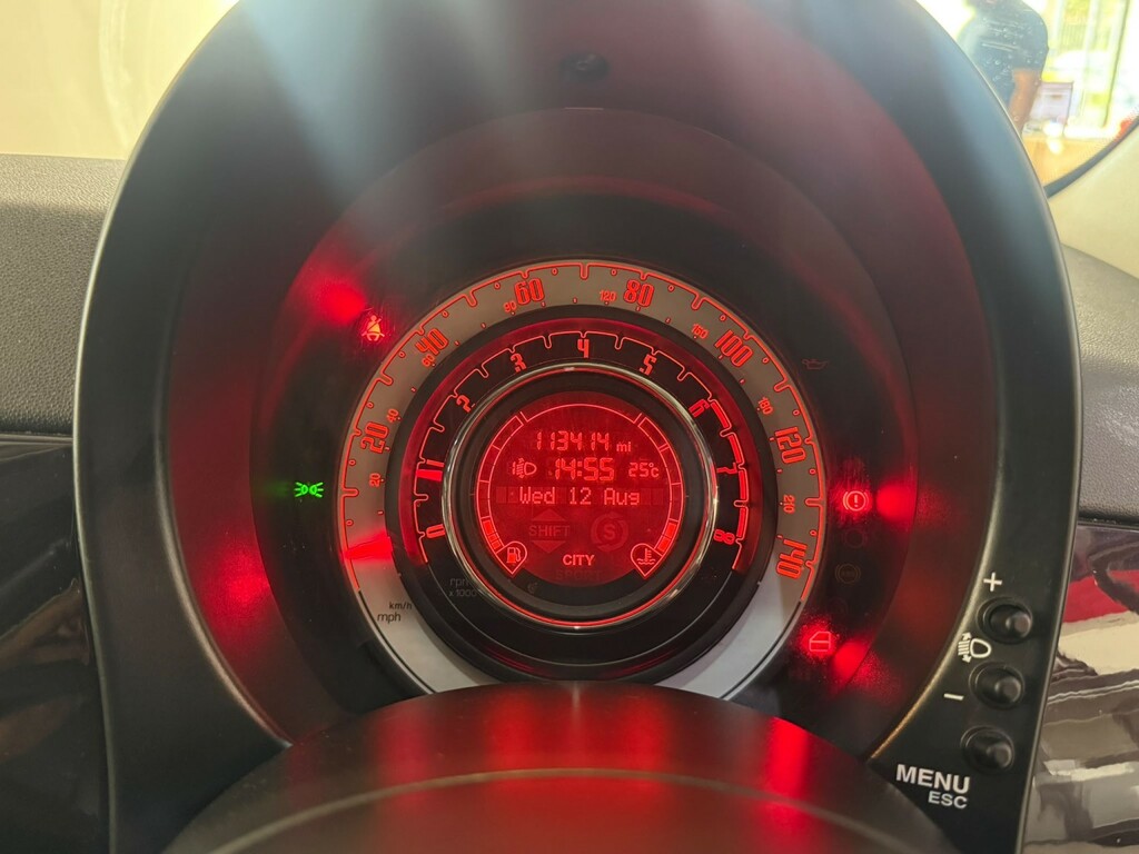 Fiat 500 0.9 Twinair Lounge Dualogic Euro 5 White #19