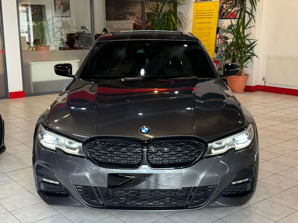 BMW 3 Series 3.0 M340d Xdrive Saloon Grey #4
