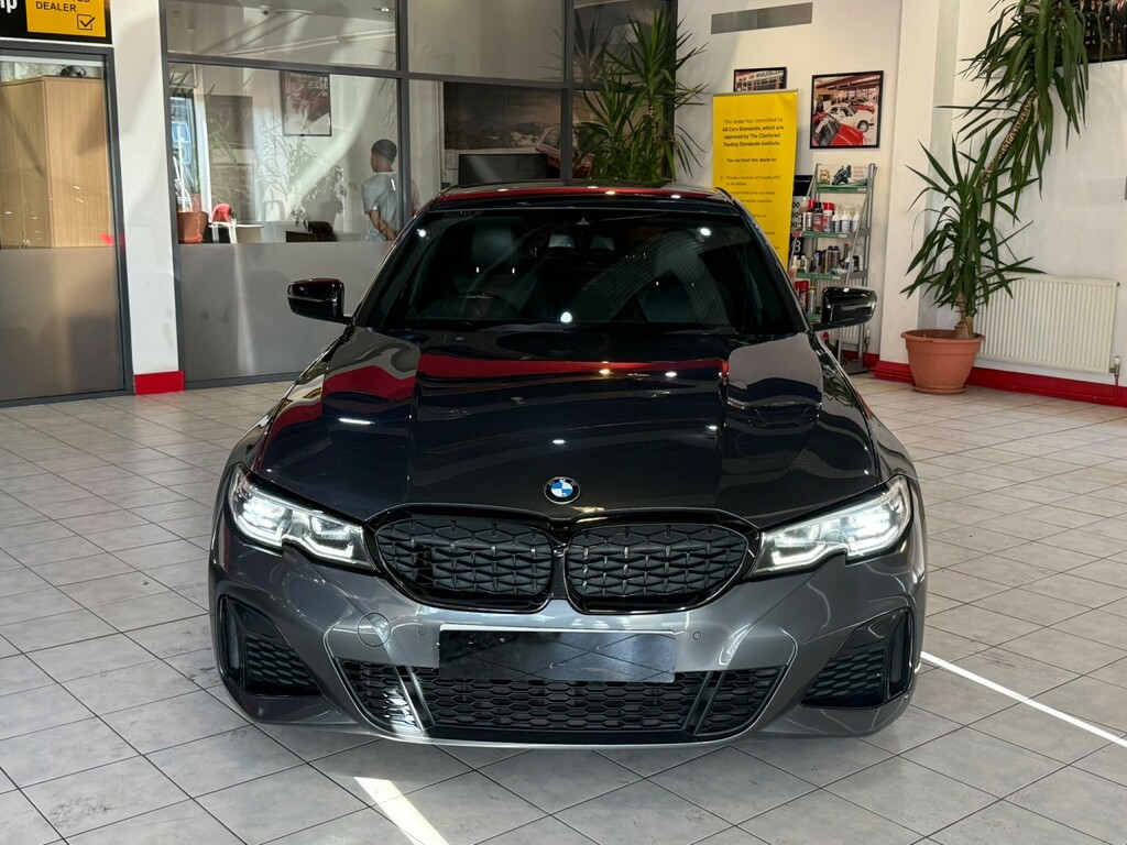 BMW 3 Series 3.0 M340d Xdrive Saloon Grey #4