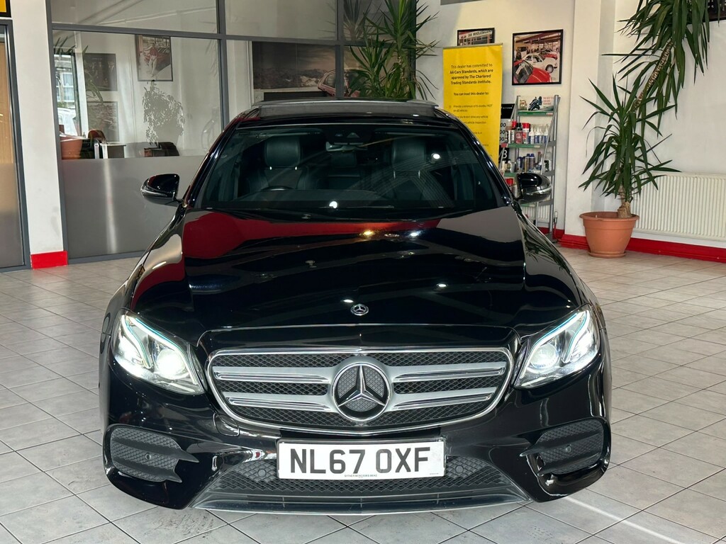 Mercedes-Benz E Class Saloon 2.0 E220d Amg Line 2017 NL67OXF Black #4