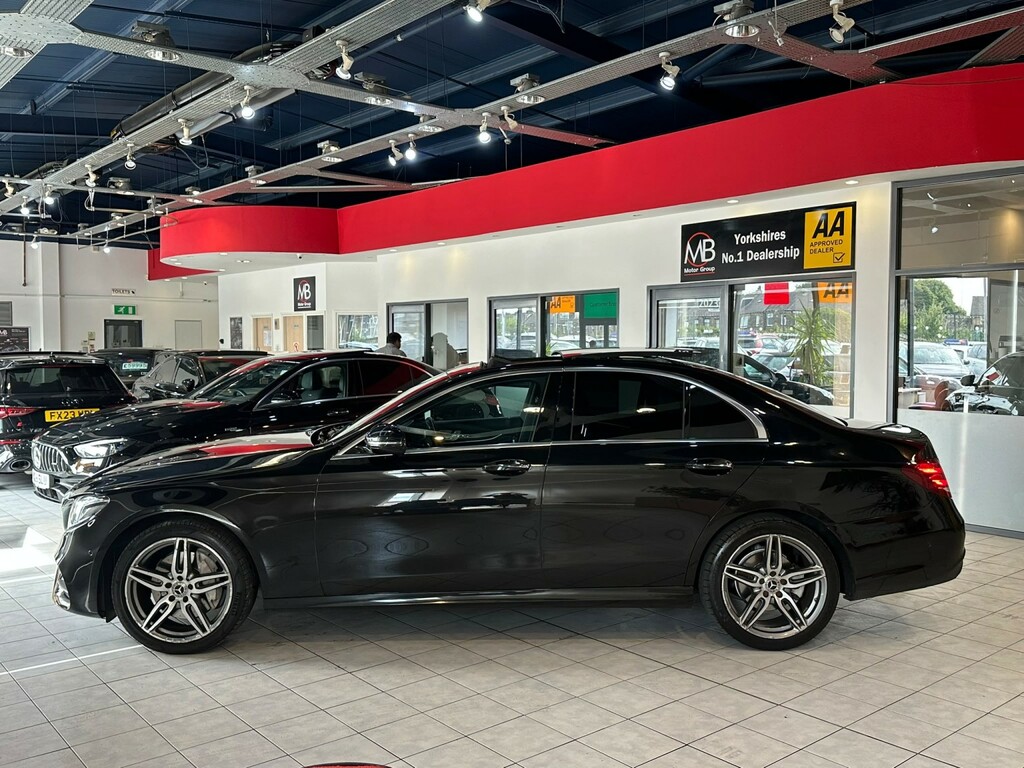Mercedes-Benz E Class Saloon 2.0 E220d Amg Line 2017 NL67OXF Black #6