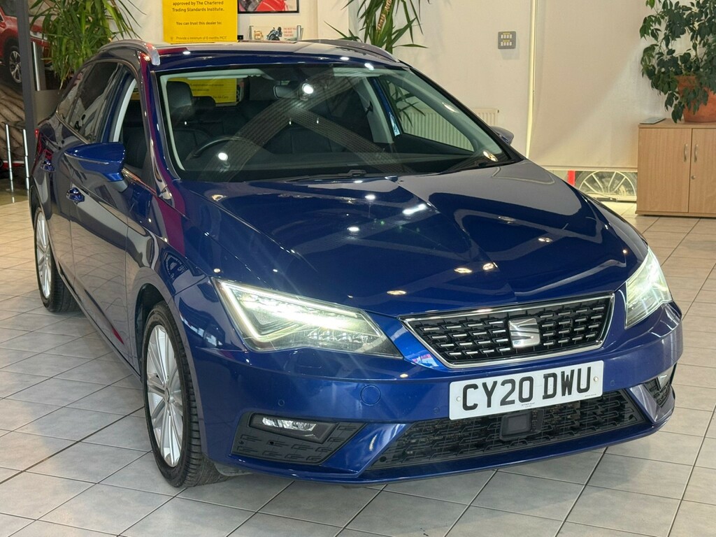 Seat Leon 2.0 Tsi Xcellence Blue #2