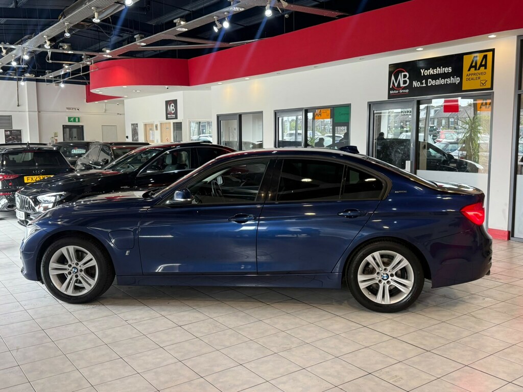 BMW 3 Series 2.0 330E Sport Saloon Blue #6