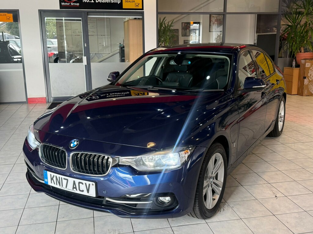 BMW 3 Series 2.0 330E Sport Saloon Blue #5