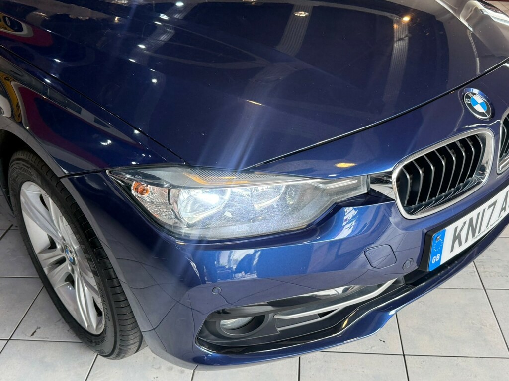 BMW 3 Series 2.0 330E Sport Saloon Blue #3