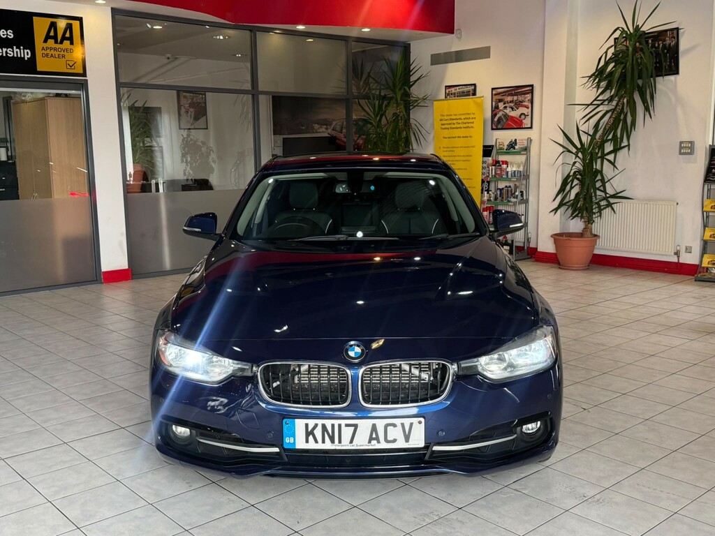 BMW 3 Series 2.0 330E Sport Saloon Blue #4