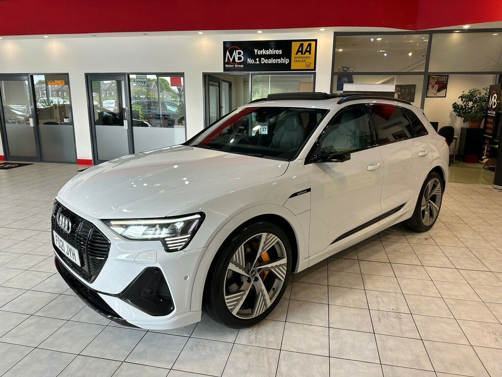 Audi E-tron Suv 55 Vorsprung 2021 FD21JYH White #5