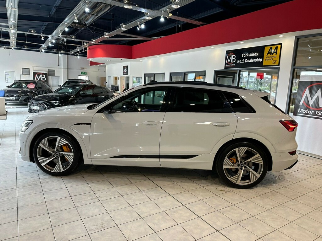 Audi E-tron Suv 55 Vorsprung 2021 FD21JYH White #4