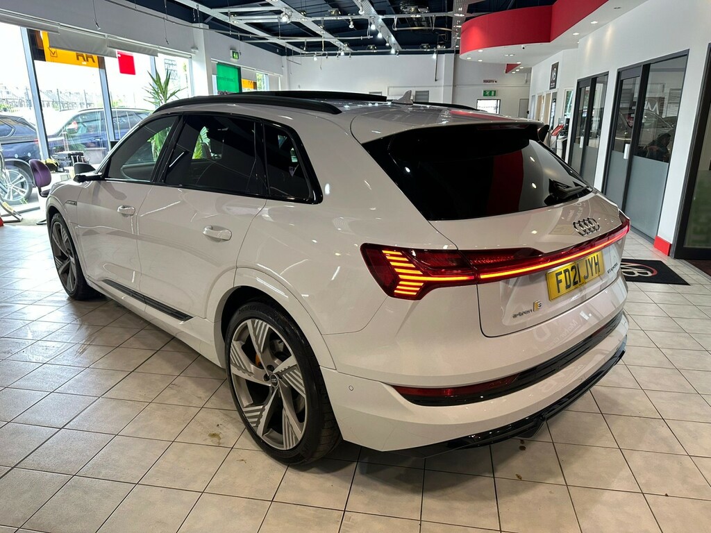 Audi E-tron Suv 55 Vorsprung 2021 FD21JYH White #6