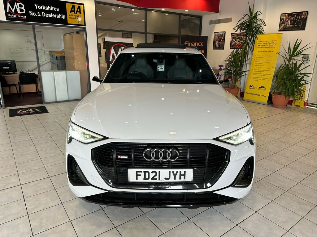 Audi E-tron Suv 55 Vorsprung 2021 FD21JYH White #2