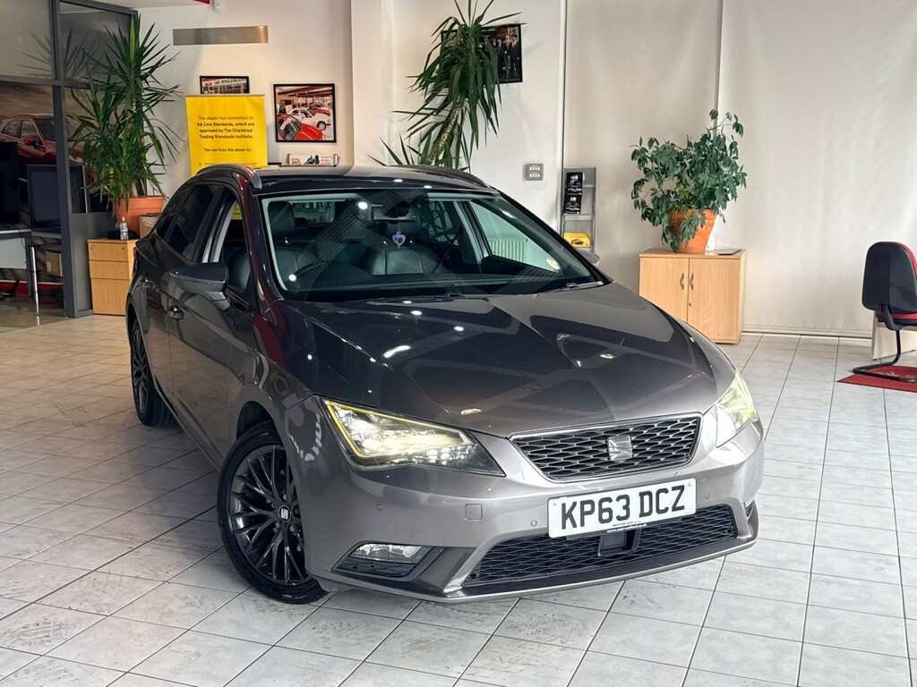Seat Leon Estate 1.6 Tdi Cr Se 2013 Grey