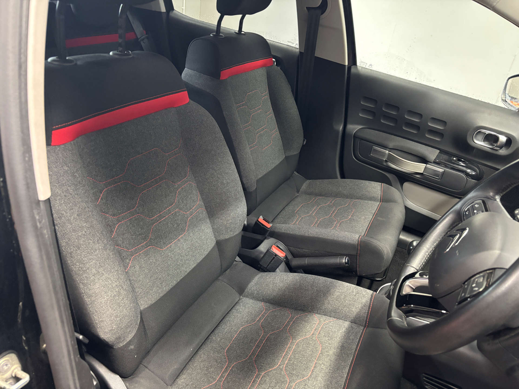 Citroen C3 Flair Nav Edition Puretech Ss YP68VMY Black #3
