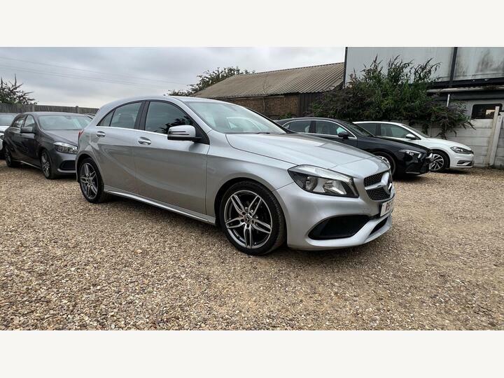 Mercedes-Benz A Class 1.5 A180d Amg Line 7G-dct Euro 6 Ss Silver