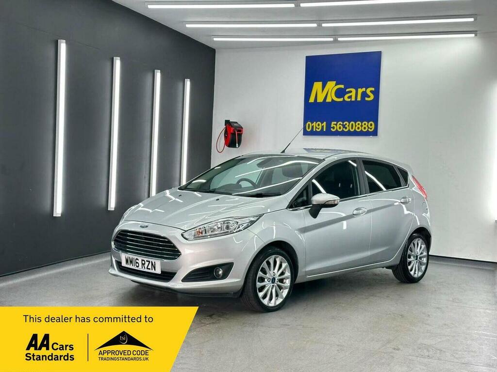 Ford Fiesta Hatchback 1.0T Ecoboost Titanium X Euro 6 Ss WM16RZN Silver