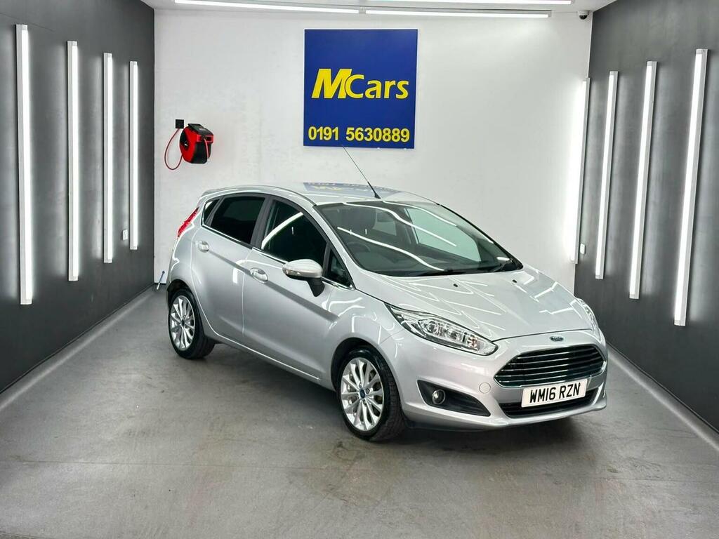 Ford Fiesta Hatchback 1.0T Ecoboost Titanium X Euro 6 Ss WM16RZN Silver #5