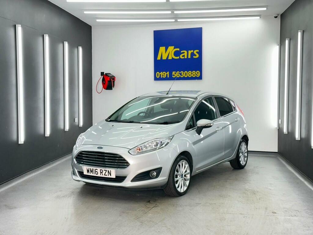 Ford Fiesta Hatchback 1.0T Ecoboost Titanium X Euro 6 Ss WM16RZN Silver #4