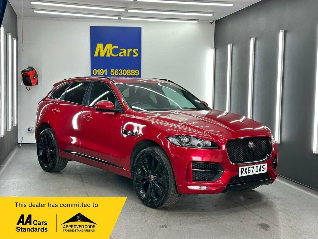 Jaguar F-Pace Suv 2.0 D180 R-sport Awd Euro 6 Ss 201767 Red