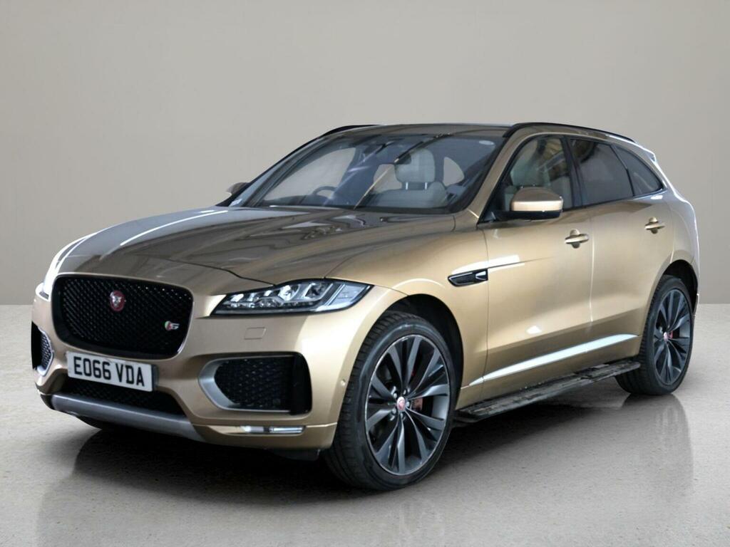 Jaguar F-Pace 3.0 D300 V6 First Edition Awd Euro 6 Ss Gold #4