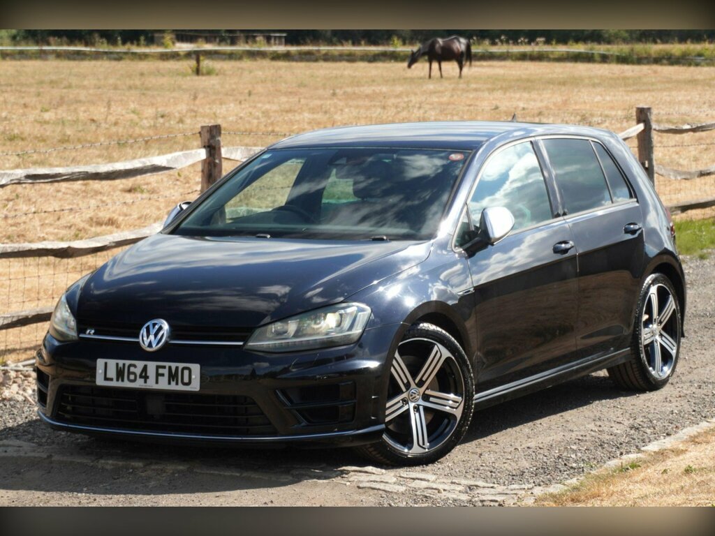 Volkswagen Golf 2.0 Tsi Bluemotion Tech R Hatchback Dsg Black #3