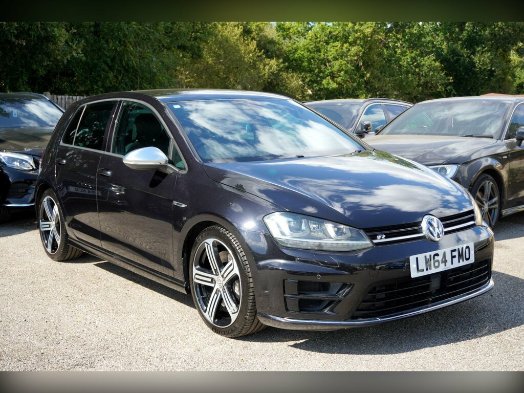 Volkswagen Golf 2.0 Tsi Bluemotion Tech R Hatchback Dsg Black #6