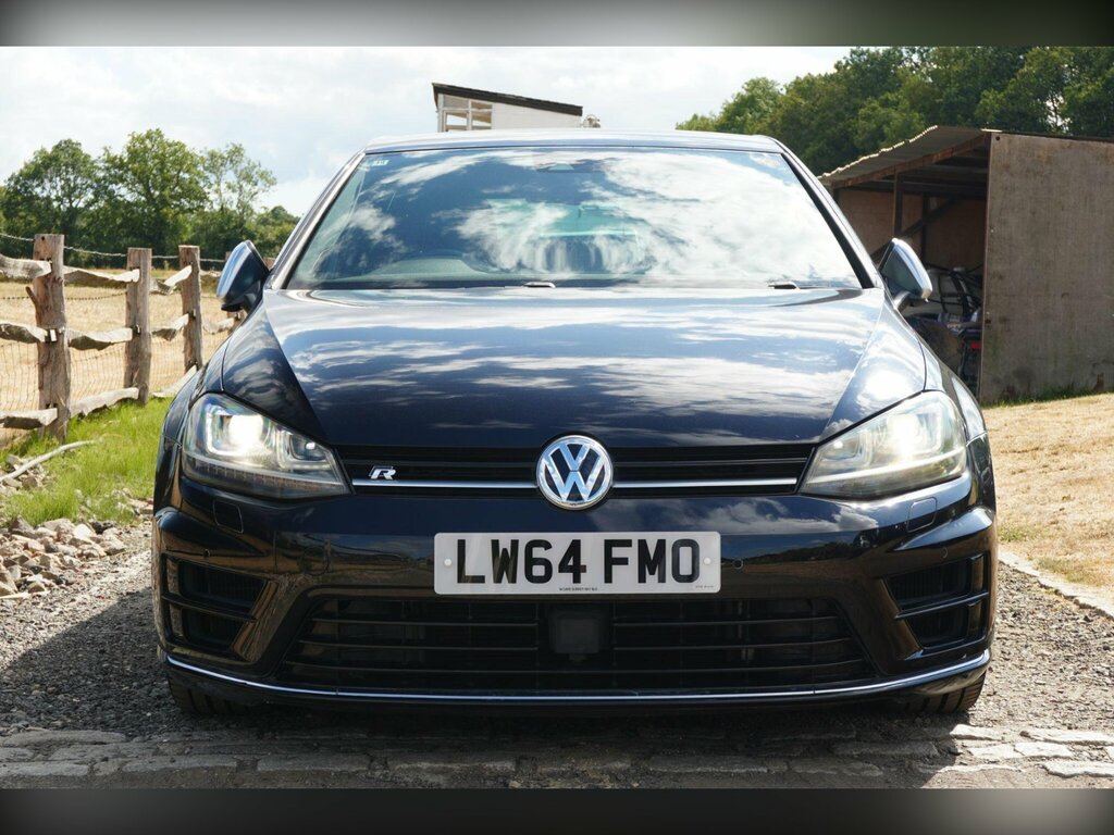 Volkswagen Golf 2.0 Tsi Bluemotion Tech R Hatchback Dsg Black #4