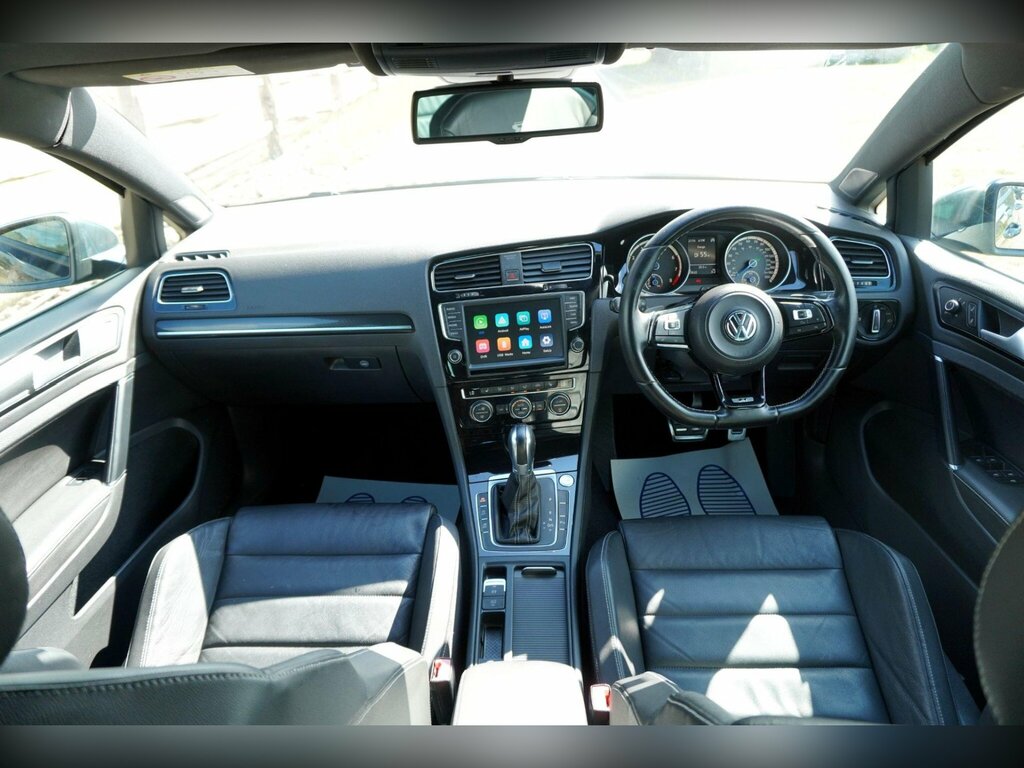 Volkswagen Golf 2.0 Tsi Bluemotion Tech R Hatchback Dsg Black #2