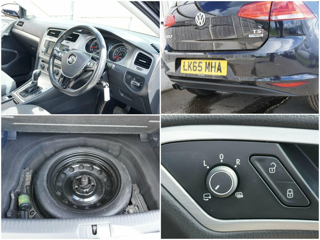 Volkswagen Golf 1.4 Tsi Bluemotion Tech Match Dsg Euro 6 Ss Black #6