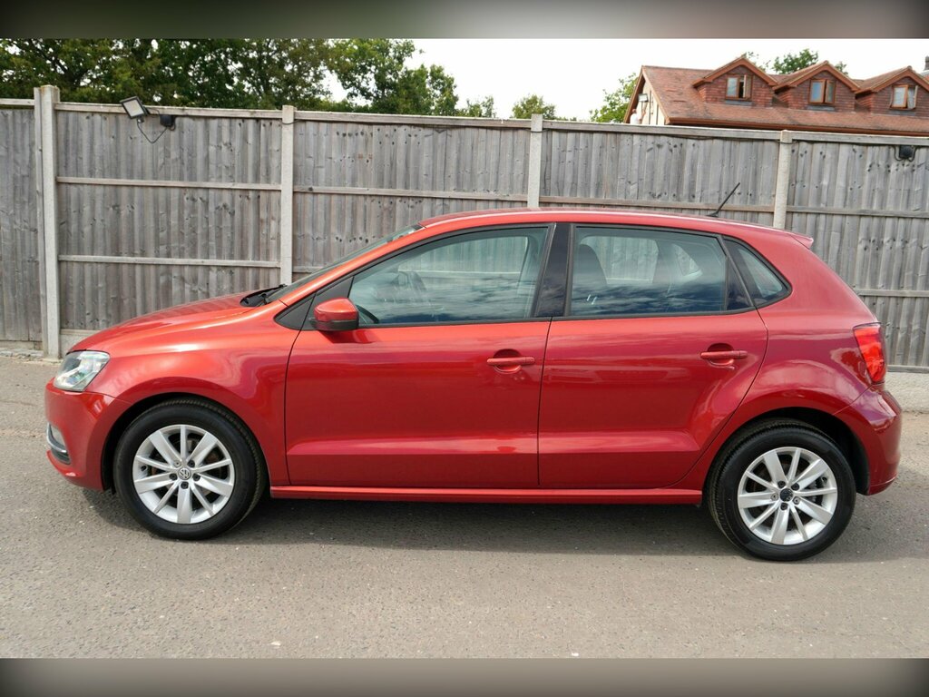 Volkswagen Polo 1.4 Tdi Bluemotion Tech Se Hatchback Ma Red #22