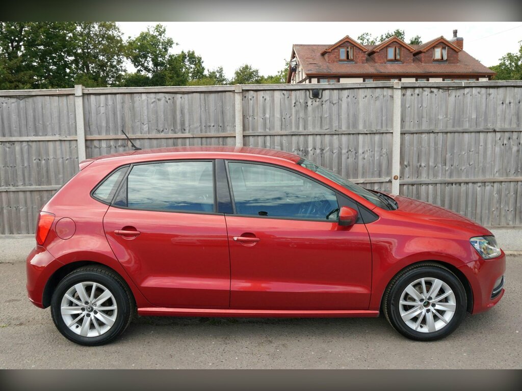 Volkswagen Polo 1.4 Tdi Bluemotion Tech Se Hatchback Ma Red #21